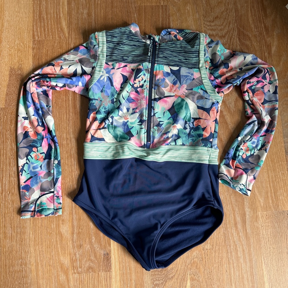 Athleta Girl rash guard Swimsuit